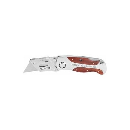 Holex Cutter Knife with Fold-Away Blade, Overall Length: 150 mm 844895 150